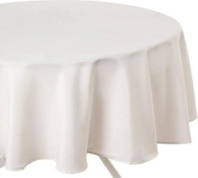 Atmosphera Lallie Rond Tafelkleed - Ø 180 cm - Ivoorwit - Vlekbestendig