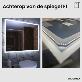 Spiegel met verlichting F1