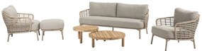 4 Seasons Outdoor Como loungeset harvest Loungeset    weerbestendig