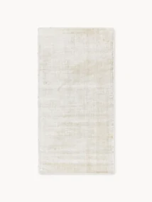 Handgeweven viscose vloerkleed Jane
