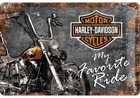 Metalen bord Harley-Davidson - My Favorite Ride