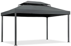 Antraciet tuinpaviljoen Valencia 3x4 m Tuinpunt