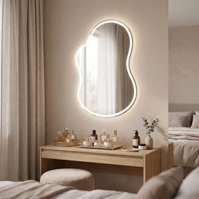 LED Spiegel UNO 80x55 cm