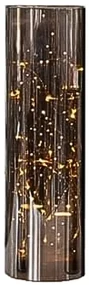LED Decoratie Glas, groot - Kerstdecoratie voor Binnen - Kerstdecoratie met Verlichting - Skylight Petit - Grijs