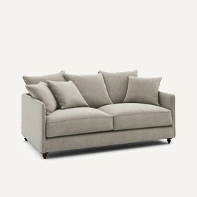 Compacte slaapbank, chenille fluweel, Lazare