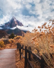 Foto The trail to the rock, Syed Iqbal
