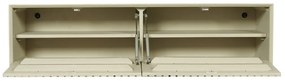 Starfurn Madison Sand Beige Tv-meubel Hangend Ribbels 120 Cm - 120x35x30cm.