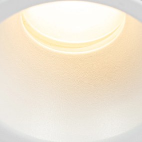 Set van 12 inbouwspots wit GU10 35mm IP44 - Dept Modern GU10 rond Binnenverlichting Lamp