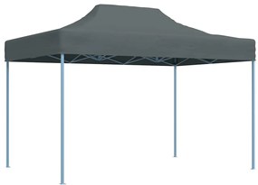 vidaXL Partytent inklapbaar 3x4 m staal antraciet