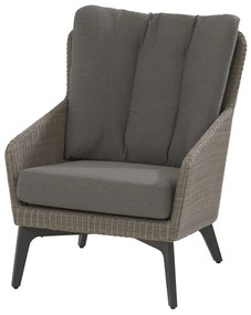 4 Seasons Outdoor Luxor loungeset met Donut  Loungeset    antraciet weerbestendig