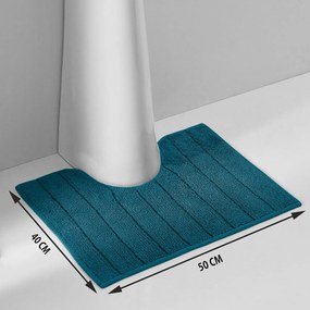 Badmat voor rond WC/lavabo 1300g/m2, Zavara