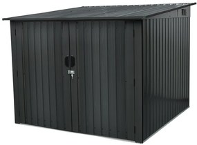 Metalen gereedschapshuis Kansas 2 x 2 m Winkel Boss antraciet