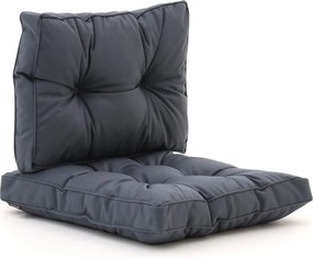 Loungekussen Tuin | Grijs-Antraciet | Dralon | Madison | 60x40cm | Kees Smit Tuinmeubelen