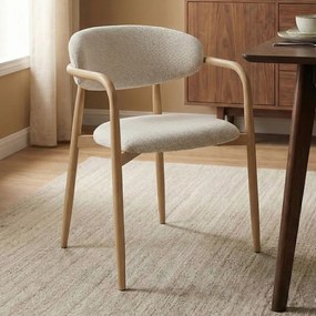 Eetkamerstoel Hout Met Armleuningen