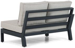 Hoek loungeset 5 personen Aluminium/Polywood (teakfinish) Grijs  Lifestyle Garden Furniture Bilbao