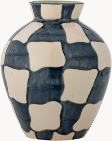 Handbeschilderde vaas Check, H 24 cm