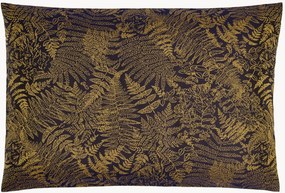 Katoenen jacquard kussenhoes Farn