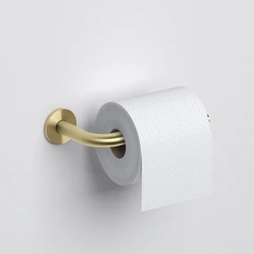 Clou Kaldur toiletrolhouder goud geborsteld