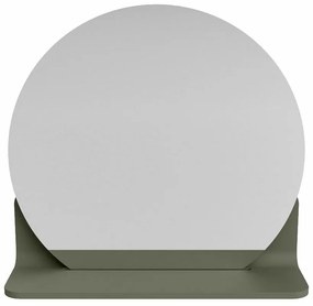 Mondiaz Spot spiegel rond Ø40cm met planchet army