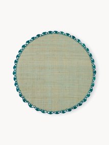 Ronde placemats Diseguale, 2-delig