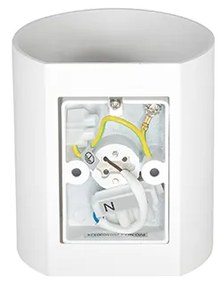 Moderne wandlamp wit met lichteffect - Sabbio