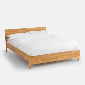 Bed in massief eik Ariles