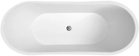 Polysan Oxford vrijstaand bad wit 160x65cm