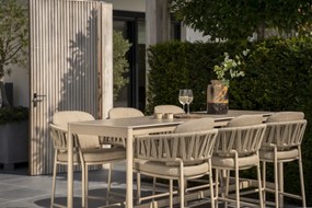 Taste by 4 Seasons Calma barstoel latte Tuinstoel   taupe weerbestendig