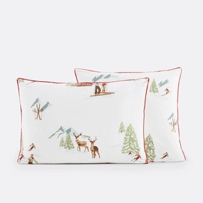 Kussensloop in perkalkatoen, Alpes