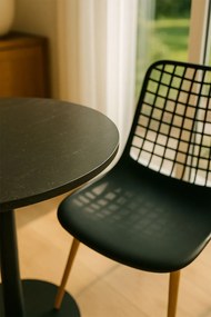 Tafel Firro Rond 70cm Zwart