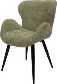 Eetkamerstoel - Simon - stof Fantasy geweven mayfly