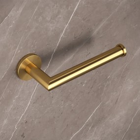 Brauer Gold Edition toiletrolhouder messing geborsteld PVD