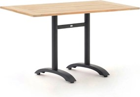 Tuin eettafel Bellagio  | Rechthoekig  | Tuintafel Kunststof | 140x80cm | 4 personen | Kees Smit Tuinmeubelen