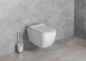 Isvea Vea randloos toilet wit glans