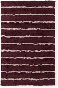 Handgetuft hoogpolig wollen vloerkleed Chaz