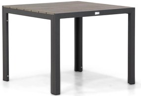 Dining Tuintafel vierkant 92 x 92 cm Grijs Young