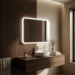 LED Spiegel 80x60cm TOP-3