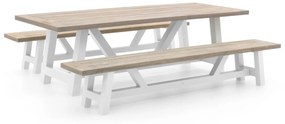+ 10% kassakorting | Picknickset Bellagio | 8 personen | Tuinset teakhout | 3-delig | Kees Smit Tuinmeubelen