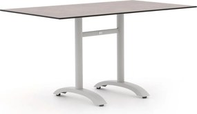 Tuin eettafel Bellagio | Rechthoekig | Tuintafel Kunststof | 140x80cm | 4 personen | Kees Smit Tuinmeubelen