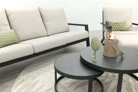 Boston/Rhodos stoel - 3-zitsbank loungeset - 5-delig