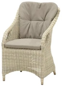 4 Seasons Outdoor | Vasco dining chair  Tuinstoel    beige weerbestendig