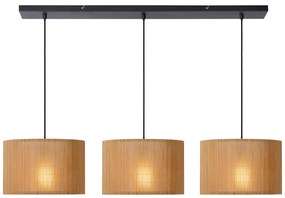 Lucide Magius hanglamp 113x32cm E27 rotan