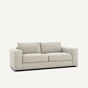 Compacte bank 3-zit in jaspis stof, Skander