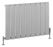 Eastbrook Malmesbury radiator 85x60cm aluminium 859W grijs mat