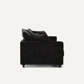 Compacte slaapbank, chenille fluweel, Lazare