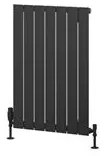 Eastbrook Addington type 10 radiator 50x80cm aluminium 709W antraciet