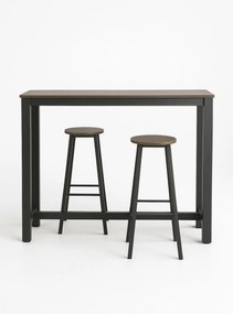 Set Bar Mesa Alta + 2 Taburetes Tycon