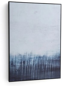 Bedrukt linnen canvas 70x100 cm, Azul