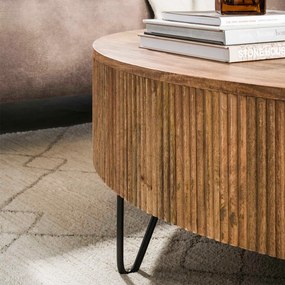 Salontafel Hout - 120 X 120cm.