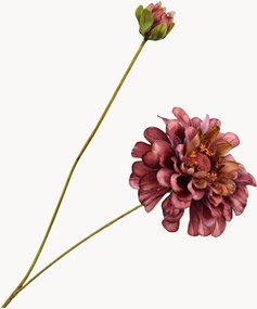 Handgemaakte kunstbloemen Zinnia, 4-delig
